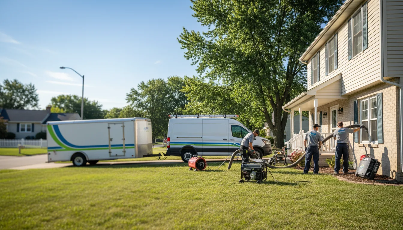 Flooded Basement Restoration And Cleanup With Repair in Smackover, AR near me
